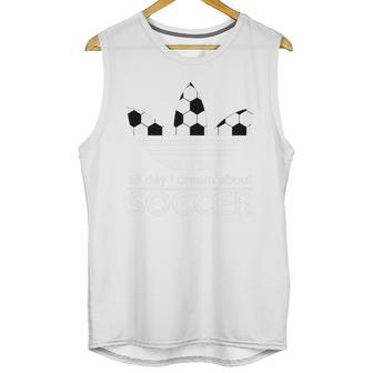 H-All Day I Dream Soccer Unisex Tank Top | Favorety CA