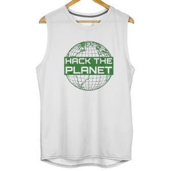 Hack The Planet Software Developer Unisex Tank Top | Favorety