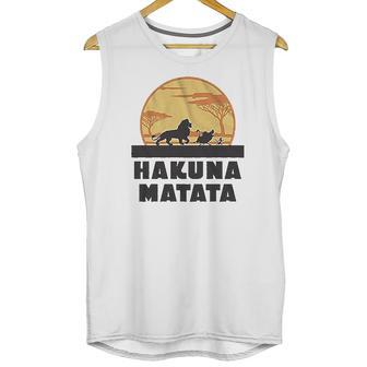 Hakuna Matata Africa Simba Mufasa Unisex Tank Top | Favorety