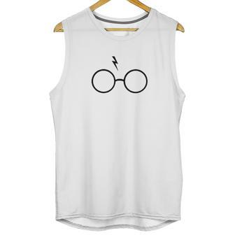 Harry Pawter Cute Glasses Potter Scar Unisex Tank Top | Favorety DE