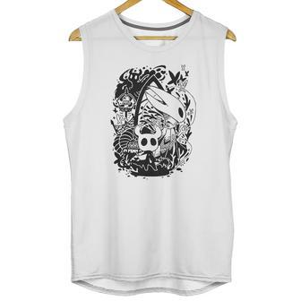 Hollow Knight Graphic White Unisex Tank Top | Favorety DE