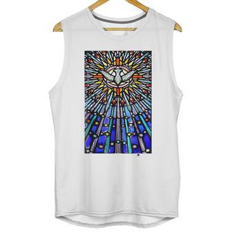 Holy Spirit Descending Like A Dove Unisex Tank Top | Favorety DE