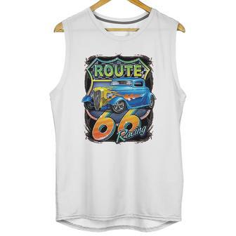 Hot Rod Route 66 Sign Unisex Tank Top | Favorety UK