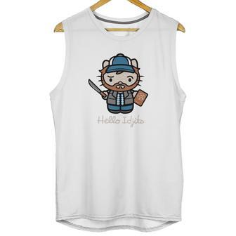 Idjits Supernatural Bobby Singer Idjits Tv Show Demon Hunte Unisex Tank Top | Favorety DE