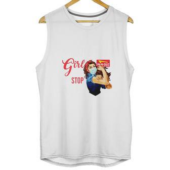 I Am An In-N-Out Burger Girl Nothing Can Stop Me Coronavirus Shirth Unisex Tank Top | Favorety AU