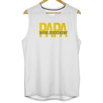 Iowa Hawkeyes Papa Hawkeyes Apparel Unisex Tank Top | Favorety UK