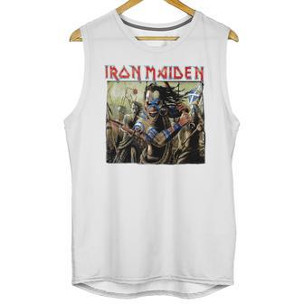 Iron Maiden Clansman T-Shirt By Hanes Brand Shirt For Adult Unisex Tank Top | Favorety UK