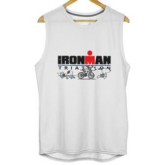 Ironman Triathlon Snoopy Unisex Tank Top | Favorety CA