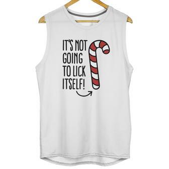 It’S Not Going To Lick Itself Candy Cane Unisex Tank Top | Favorety CA