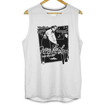 Jerry Lee Lewis Art Unisex Tank Top | Favorety