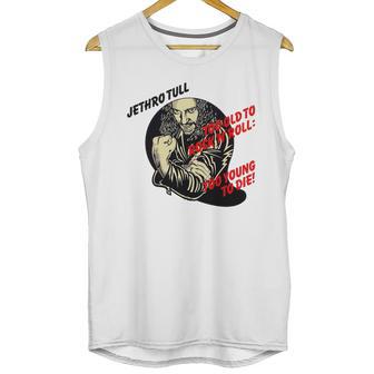 Jethro Tull – Too Old To Rock’N’Roll Too Young To Die Unisex Tank Top | Favorety