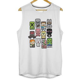 Jinx Minecraft Bobble Mobs Roll Unisex Tank Top | Favorety UK