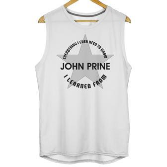 John Prine Super Star Unisex Tank Top | Favorety CA