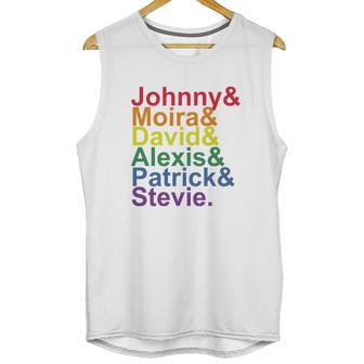 Johnny Moira David Alexis Patrick Stevie Pride Schitts Creek Classic Unisex Tank Top | Favorety DE