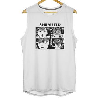 Junji Ito Spiralized Unisex Tank Top | Favorety UK