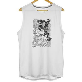 Junji Ito Uzumaki Girls Unisex Tank Top | Favorety UK