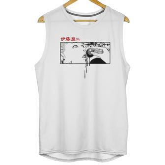 Junji Ito Woman Eating Globule Unisex Tank Top | Favorety UK