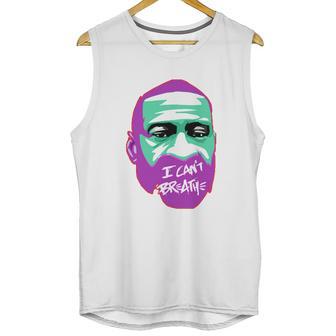 Justice For George Floyd Black Lives Matter Proud To Be Black I Cant Breath Unisex Tank Top | Favorety DE