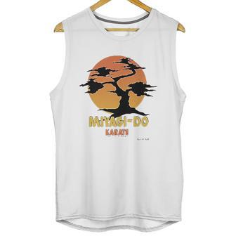 Karate Kid Miyagi Do Banzai Tree Sunset Unisex Tank Top | Favorety CA