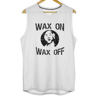 The Karate Kid Wax On Wax Off Unisex Tank Top | Favorety AU