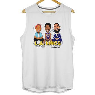 Kb Nipsey Pac La Legends Cartoon Artwork Unisex Tank Top | Favorety AU