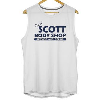 Keith Scott Body Shop North Carolina Unisex Tank Top | Favorety