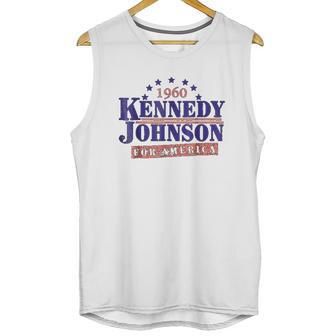 Kennedy Johnson 1960 Presidential Jfk Unisex Tank Top | Favorety UK