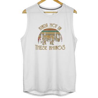 Kinda Hot In These Rhinos Vintage Unisex Tank Top | Favorety CA