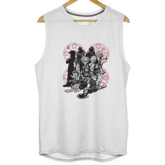 Kingdom Hearts Character Red Unisex Tank Top | Favorety