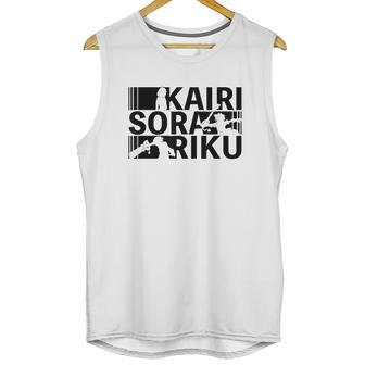 Kingdom Hearts Iii Kairi Sora Riku Unisex Tank Top | Favorety UK