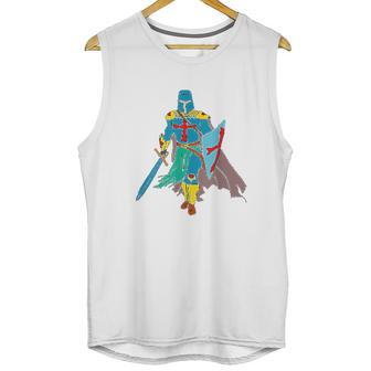 Knight Crusader Crusades Templar Gift Graphic Unisex Tank Top | Favorety DE