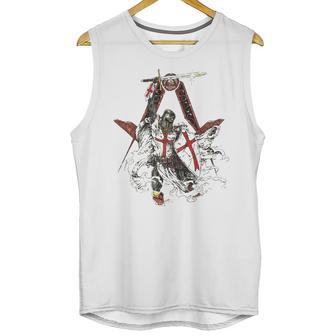 Knights Templar And Freemason Unisex Tank Top | Favorety UK