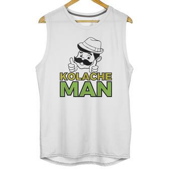 Kolache Man Czech Slovak Pastry Central Europe Design Unisex Tank Top | Favorety AU