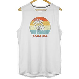 Lahaina Maui Vintage Sun Surf Throwback Vacation Unisex Tank Top | Favorety UK