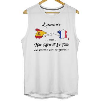 Lamour Entre Une Mère Et Sa Fille Ne Connaît Pas La Distance Unisex Tank Top | Favorety CA