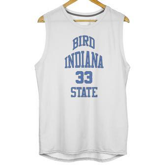 Larry Bird Indiana State 33 Funny Tshirt Unisex Tank Top | Favorety