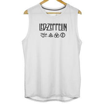 Led Zeppelin Classic Rock Band Legend Unisex Tank Top | Favorety AU