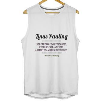 Linus Pauling Unisex Tank Top | Favorety UK