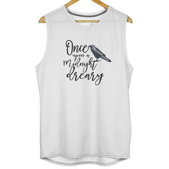 Literary Gift Edgar Allan Poe Nevermore Raven Unisex Tank Top | Favorety UK