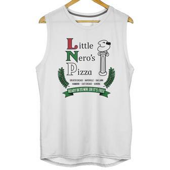 Little Neros Pizza White Tee T-Shirt Unisex Tank Top | Favorety