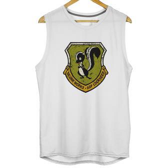 Lockheed Martin Skunk Works Vintage Logo Unisex Tank Top | Favorety AU