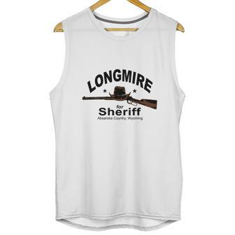 Longmire For Sheriff Police T Shirts Unisex Tank Top | Favorety AU