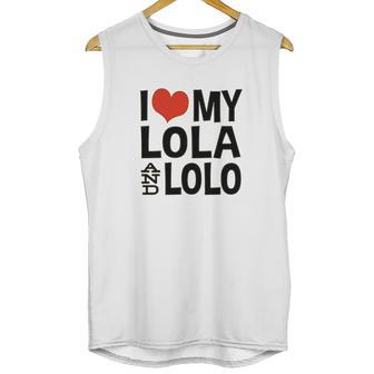 I Love My Lola And Lolo Unisex Tank Top | Favorety DE