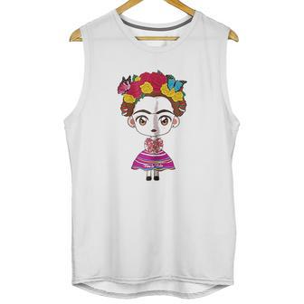 I Love Mexico Viva Mexico Mexican Frida Unisex Tank Top | Favorety DE