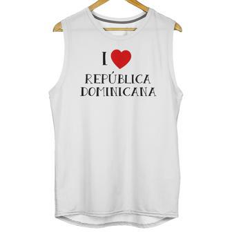 I Love Republica Dominicana Dominican Republic Unisex Tank Top | Favorety