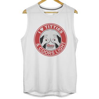 I Love Titties And Coors Light T Shirt Unisex Tank Top | Favorety