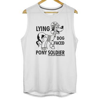 Lying Dog Faced Pony Soldier Unisex Tank Top | Favorety DE