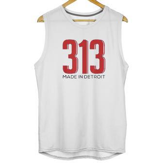 Made In Detroit 313 Area Code Pride Unisex Tank Top | Favorety