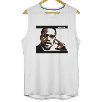 Malcolm Civil Rights America X Unisex Tank Top | Favorety