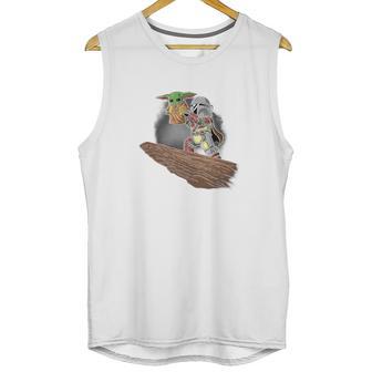 The Mandalorian Boba Fett And Baby Yoda Sweater Unisex Tank Top | Favorety DE